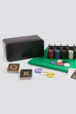 Poker Texas Hold'em - Noir et rouge