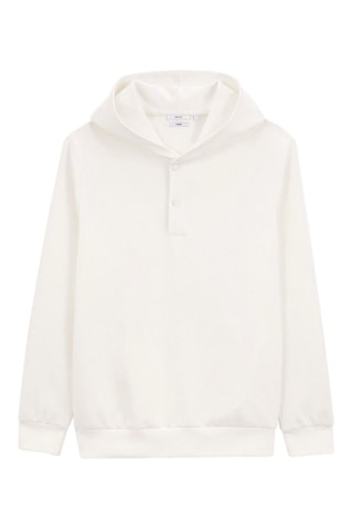 Sweat à capuche - Blanc