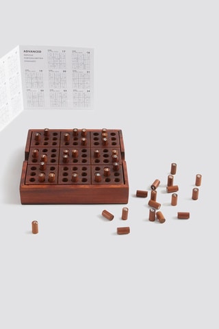 Plateau de sudoku en bois - Dès 14 ans