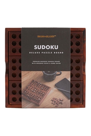 Plateau de sudoku en bois - Dès 14 ans