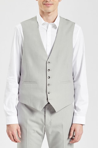 Gilet de costume Gris clair