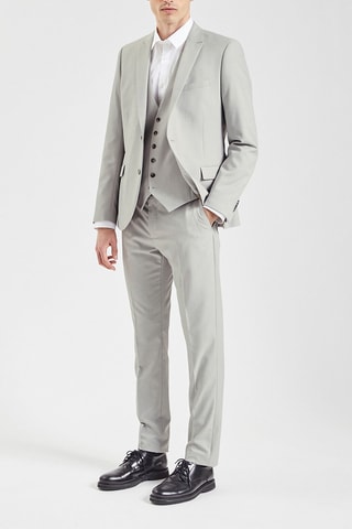 Gilet de costume Gris clair