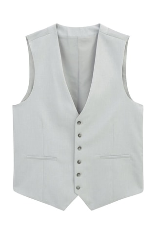 Gilet de costume Gris clair