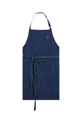 Tablier en jean Bleu marine