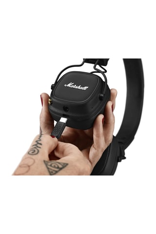 Casque Marshall stéréo - Major IV - Bluetooth - Noir