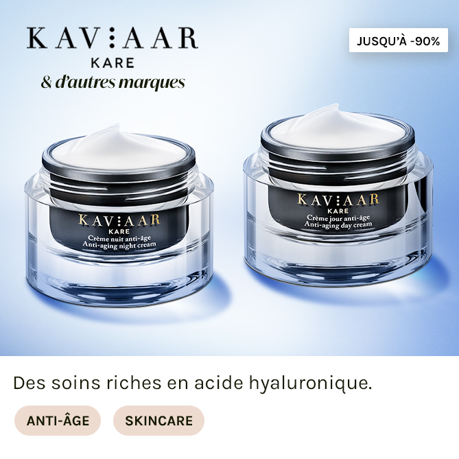 KAVIAAR KARE ET D'AUTRES MARQUES à bas prix sur BEAUTÉ PRIVÉE