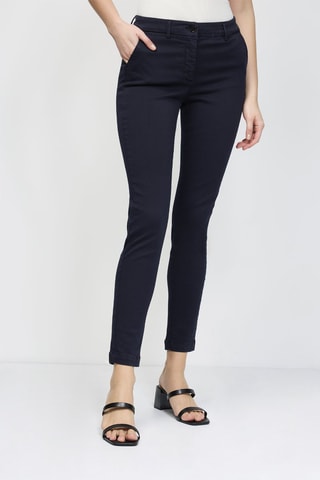 Pantalon slim Lysa - Bleu foncé
