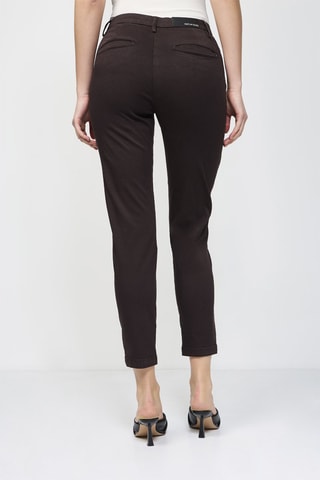 Pantalon slim Bettie - Marron foncé