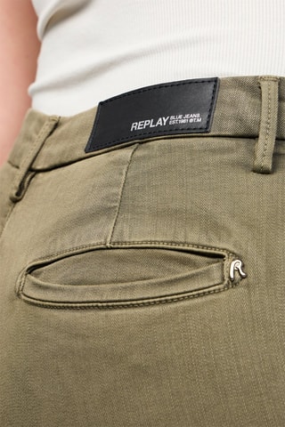 Pantalon slim Bettie - Kaki