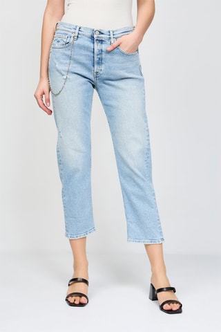 Pantalon slouchy Leony - Bleu clair