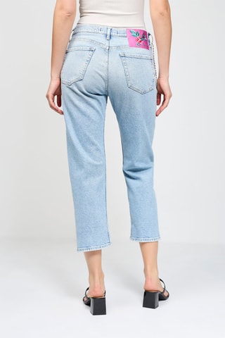 Pantalon slouchy Leony - Bleu clair