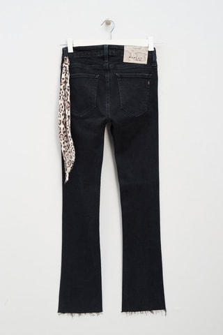 Pantalon Cropped Boot Dominiqli - Noir