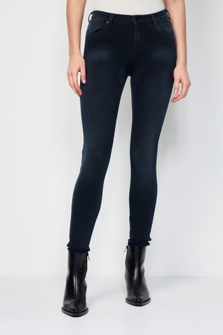 Pantalon skinny taille haute Stella - Bleu foncé