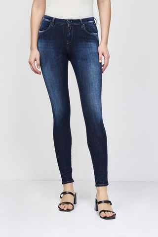Jean taille haute skinny Stella - Bleu