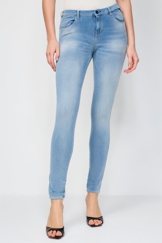 Jean skinny taille haute Stella - Bleu