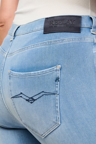 Jean skinny taille haute Stella - Bleu