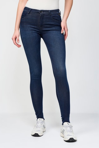 Jean skinny taille haute Stella - Bleu