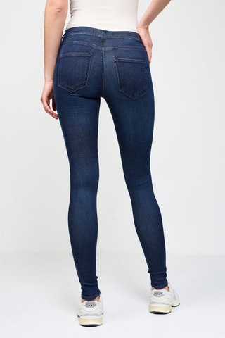 Jean skinny taille haute Stella - Bleu