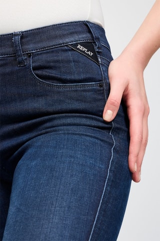 Jean skinny taille haute Stella - Bleu