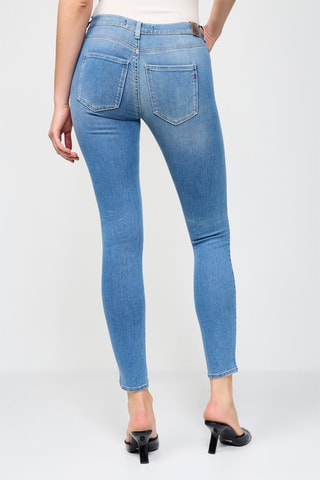 Jean skinny taille haute Stella - Bleu