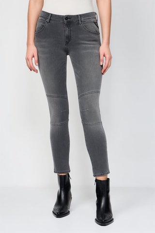 Jean biker Kayte - Gris
