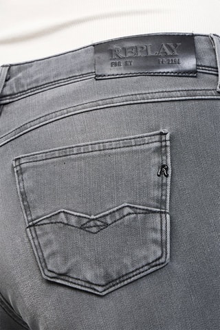 Jean biker Kayte - Gris
