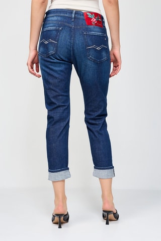 Jean Slim Boyfit Marty - Bleu foncé