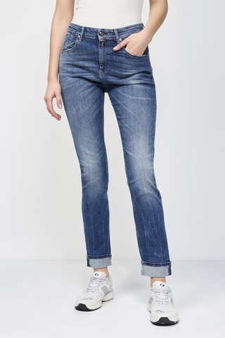 Jean Slim Boyfit Marty - Bleu