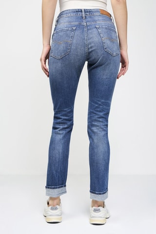 Jean Slim Boyfit Marty - Bleu