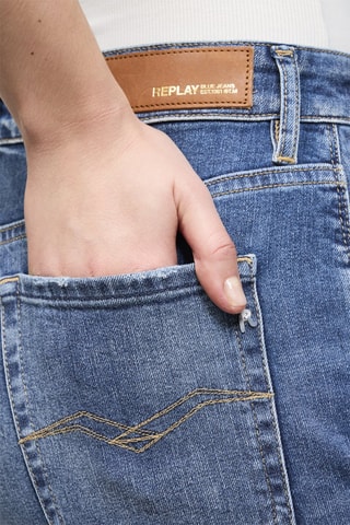 Jean Slim Boyfit Marty - Bleu