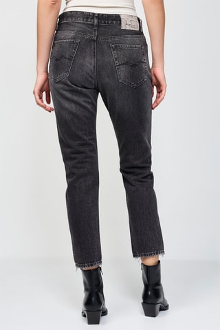 Jean Slim Boyfit Marty - Gris foncé