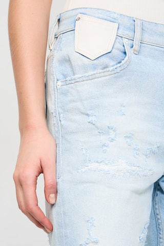 Jean Slim Boyfit Marty - Bleu clair