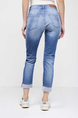 Jean Slim Boyfit Marty - Bleu