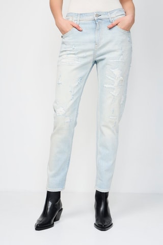 Jean Slim Boyfit Marty - Bleu clair