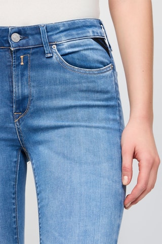 Jean taille haute skinny Luzien - Bleu clair