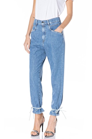 Jean taille haute Tapered  Zanha - Bleu
