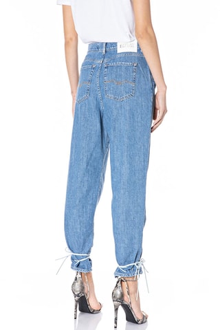 Jean taille haute Tapered  Zanha - Bleu