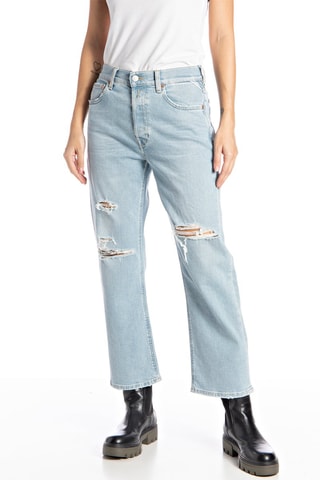 Jean  Relaxed Heveleen - Bleu