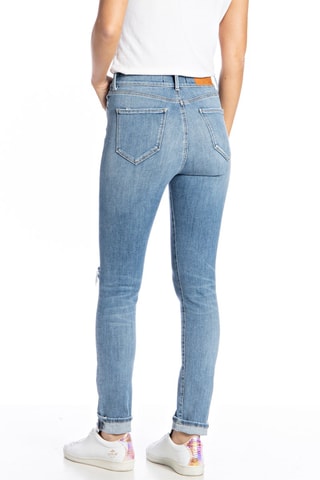 Jean taille haute Super Skinny Mjla - Bleu