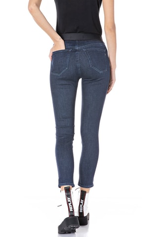 Jean taille haute Skinny Luzien Cozy - Bleu