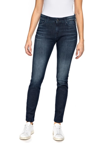 Jean Skinny taille haute Luzien - Bleu
