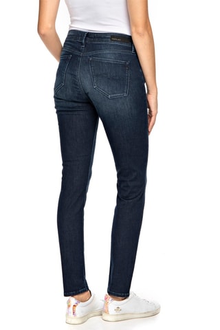 Jean Skinny taille haute Luzien - Bleu