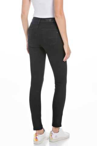Jean Skinny taille haute Luzien - Bleu foncé