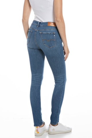 Jean Skinny taille haute Luzien - Bleu