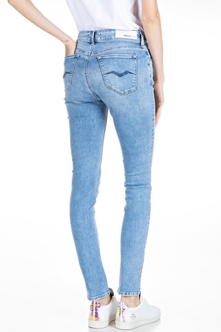 Jean Skinny taille haute Luzien - Bleu
