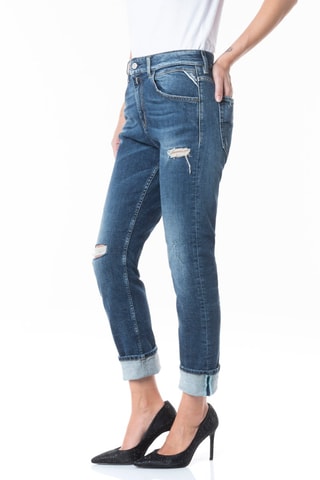 Jean Slim Boyfit Marty - Bleu