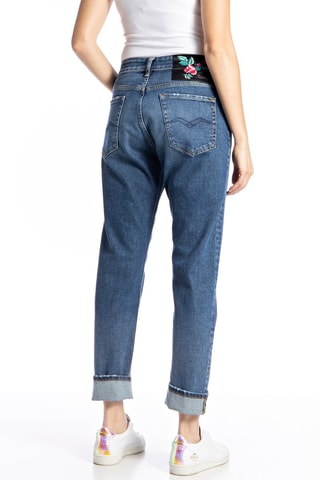 Jean Slim Boyfit Marty - Bleu
