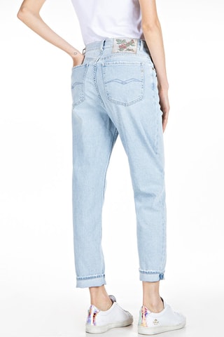 Jean taille haute Tapered Kiley - Bleu
