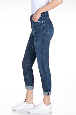 Jean taille haute Tapered Kiley - Bleu