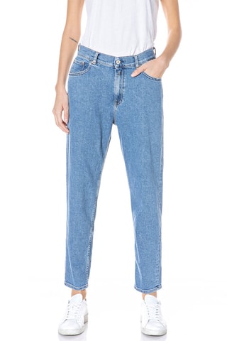 Jean taille haute Tapered Kiley - Bleu